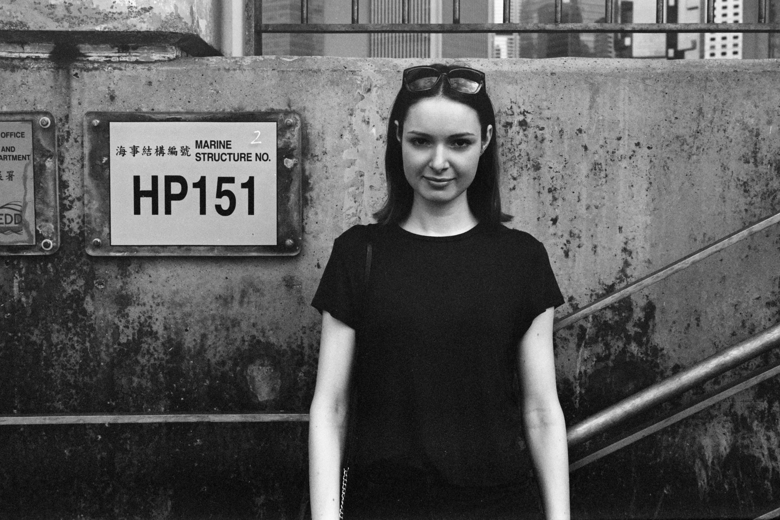 JCH StreetPan 400 @ 50mm Focal Length - Harsh shadows on the face have been soften.
