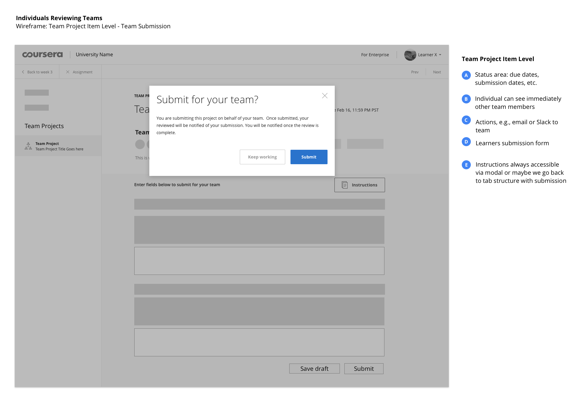 Wireframe 3: Submission (Copy)