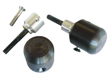 Woodcraft plastic frame sliders.