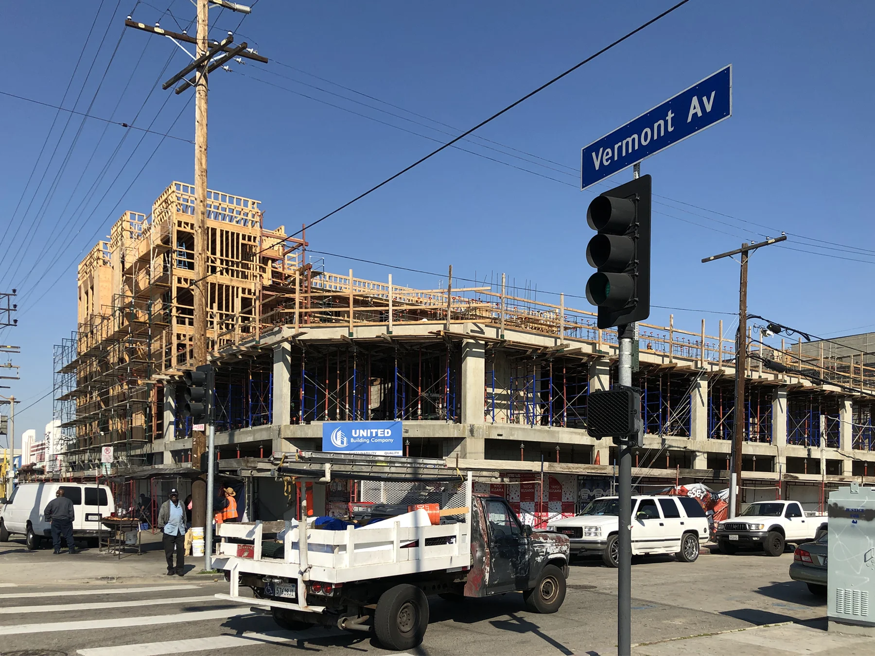 construction February 2019 — (UBC photo)