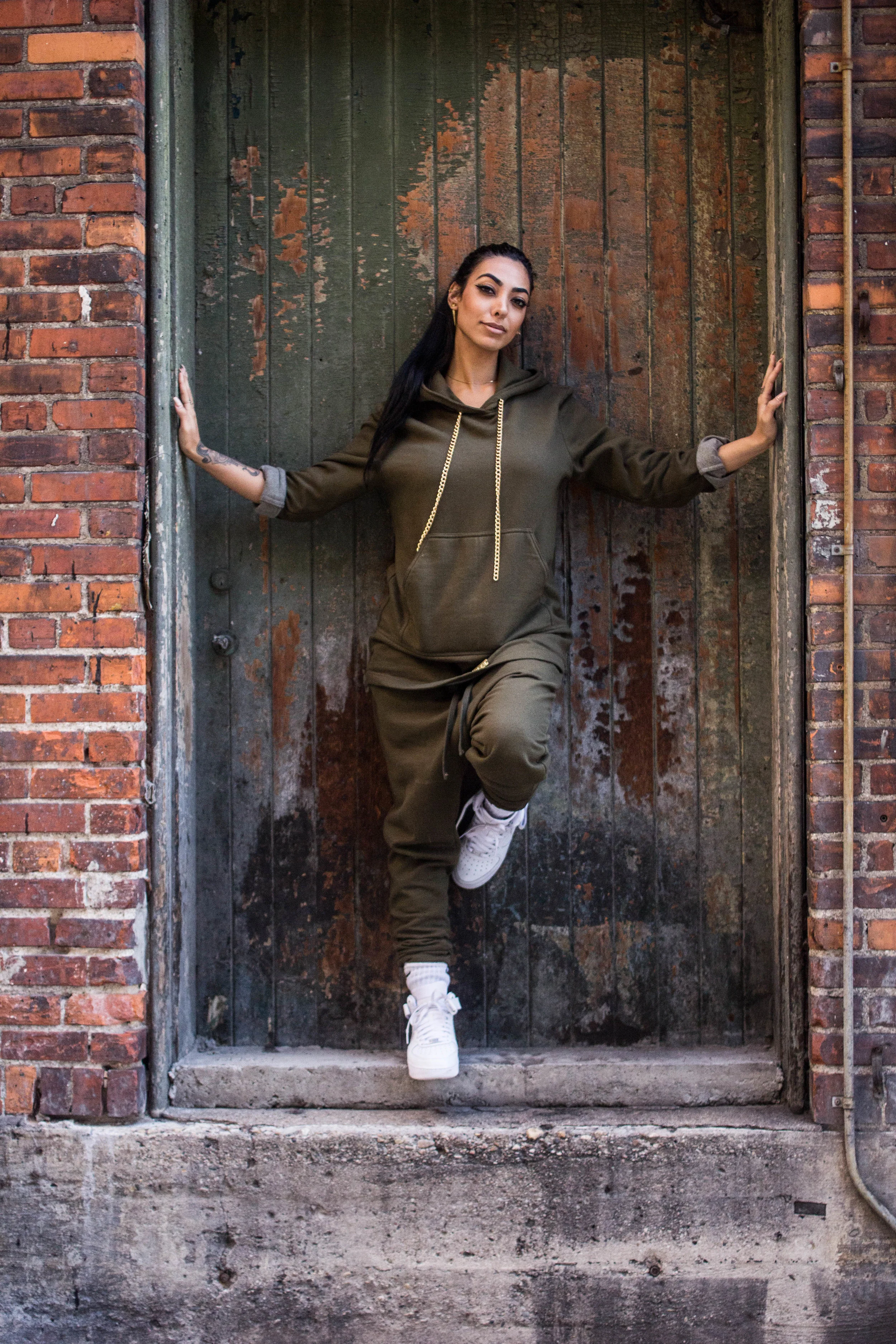 Olive Unisex Hoodies & Joggers