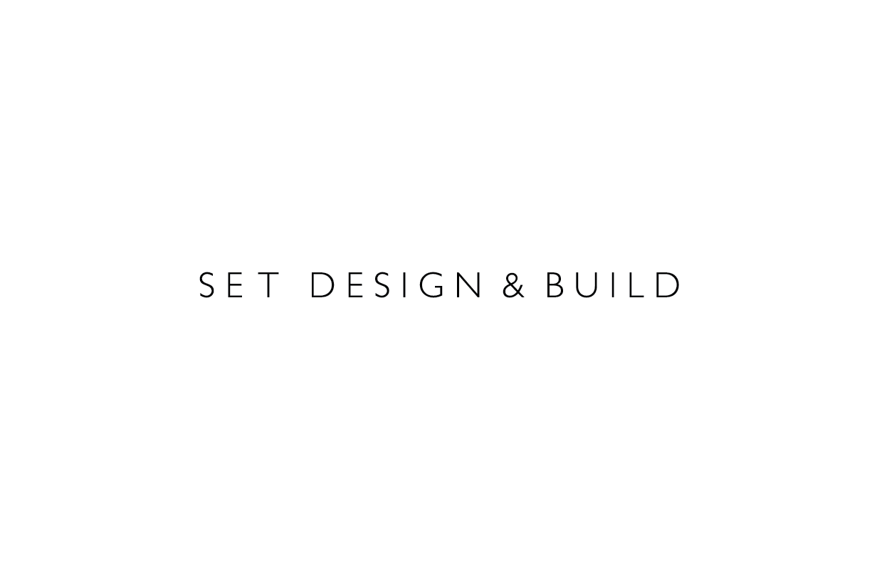 A look into my experience as a Production Designer