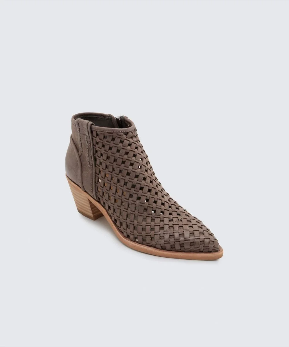 dolce vita spence woven bootie