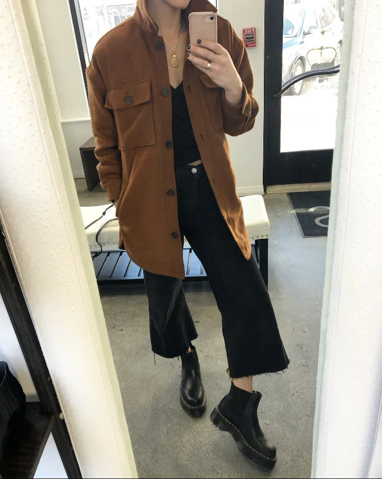 dr martens quad smooth jacket