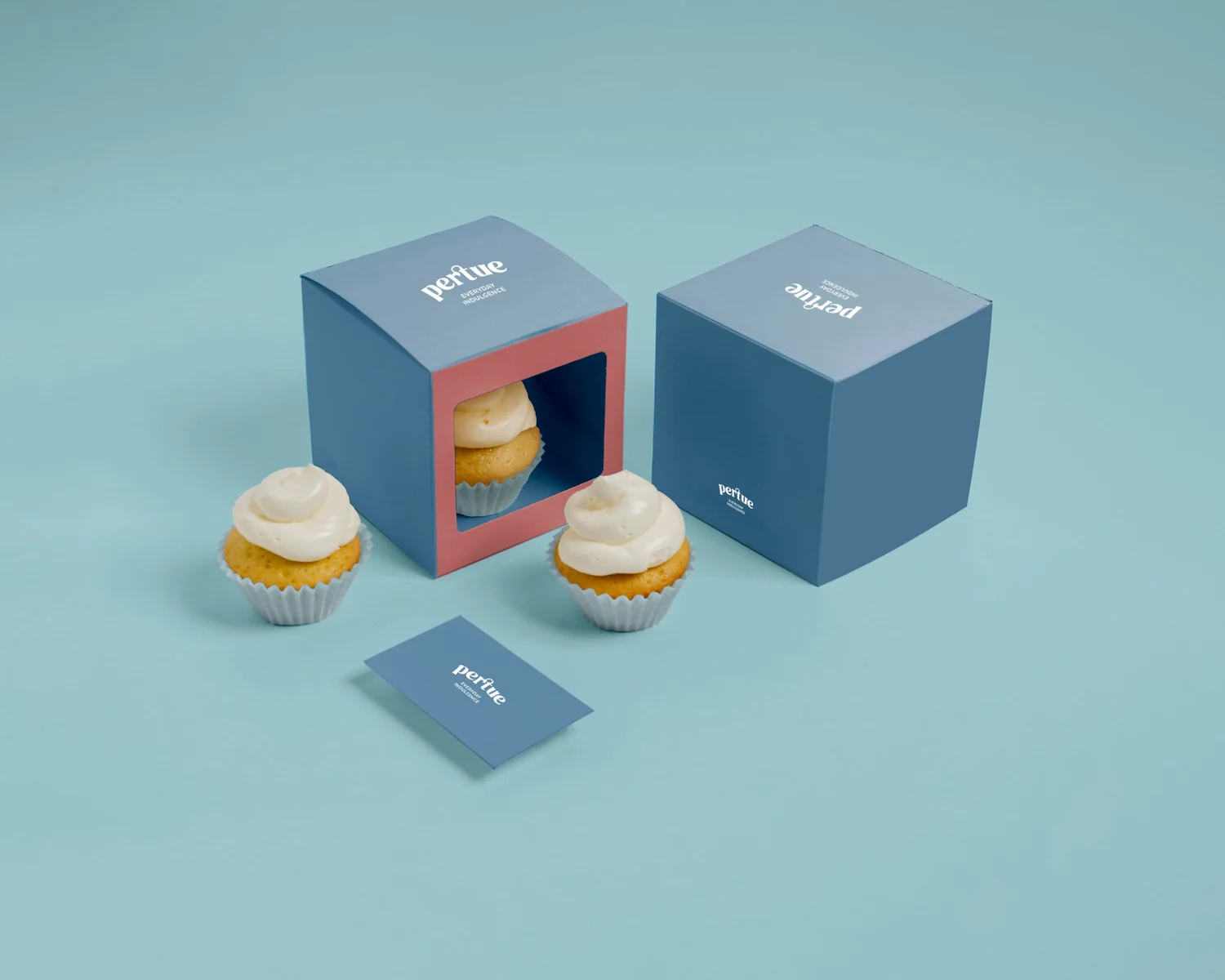 Pertue patisserie brand identity and packaging design by Yellow Fishes, a branding agency in Mumbai