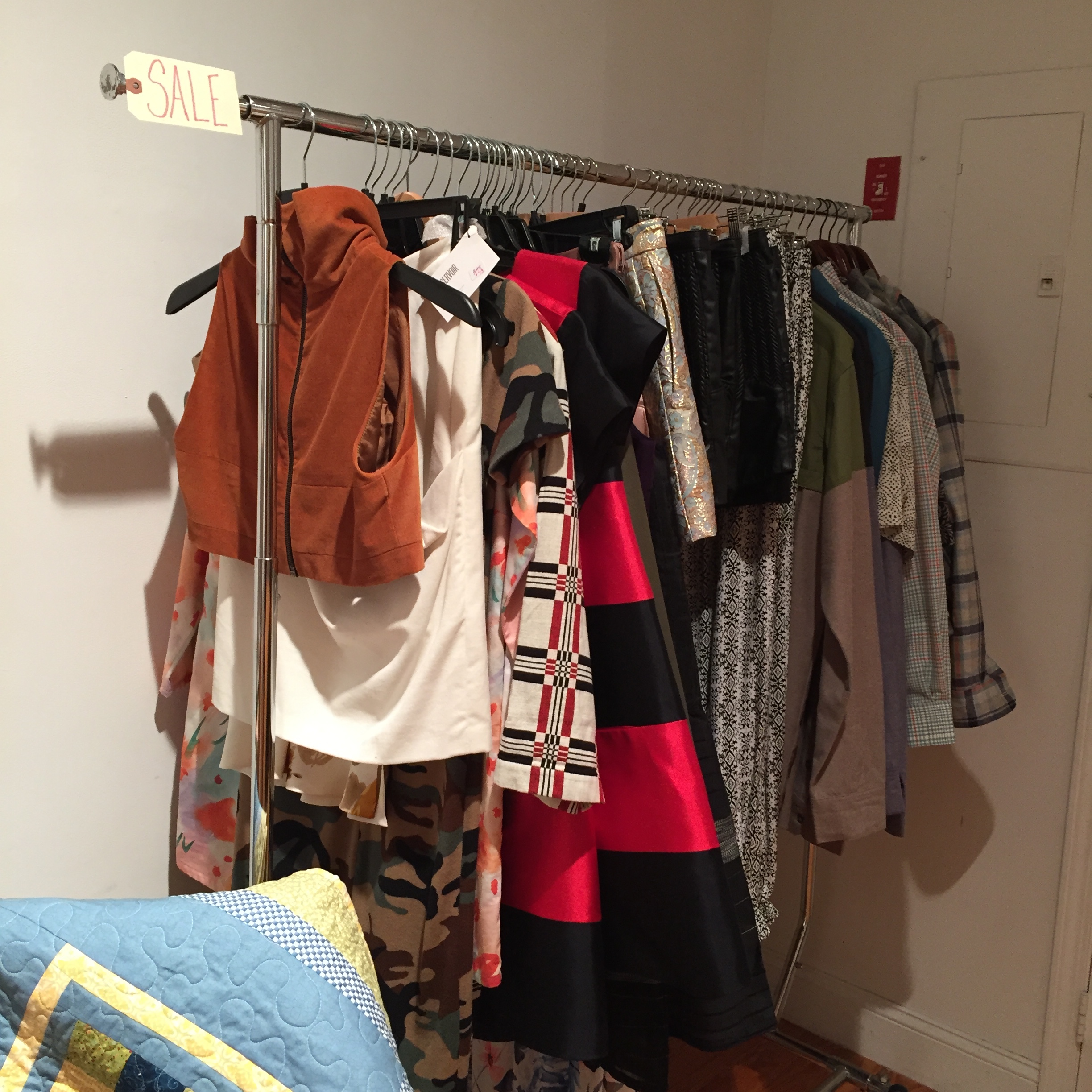 Second Sale Rack in the back of Reservoir and Wood