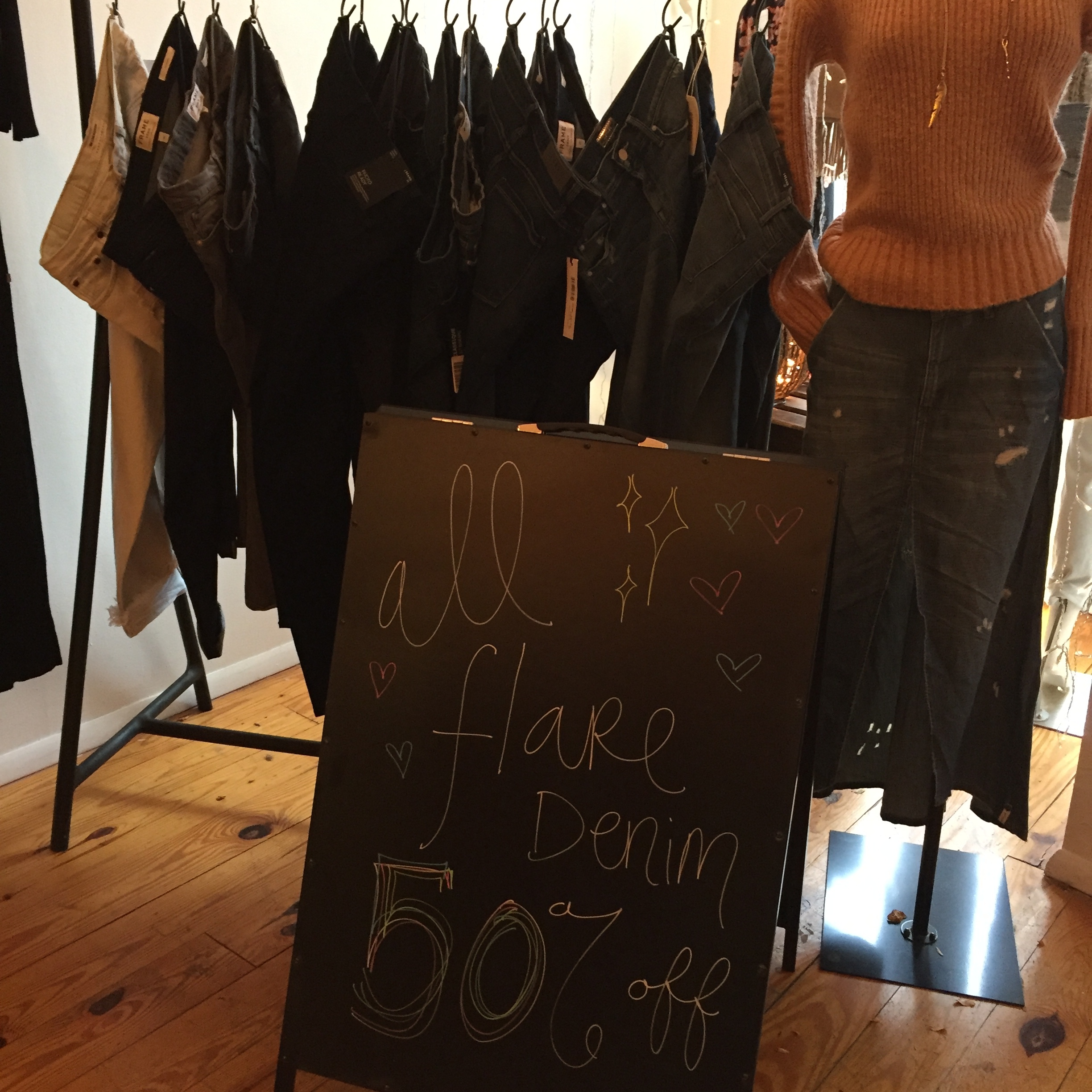 Denim sale at Style Storehouse