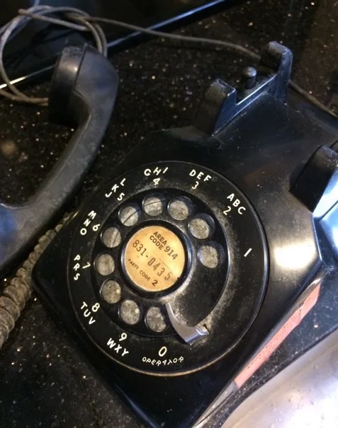 An original telephone in the Hudson Valley with the familiar 914-831 digits. Photo Credit: Beacon Historical Society