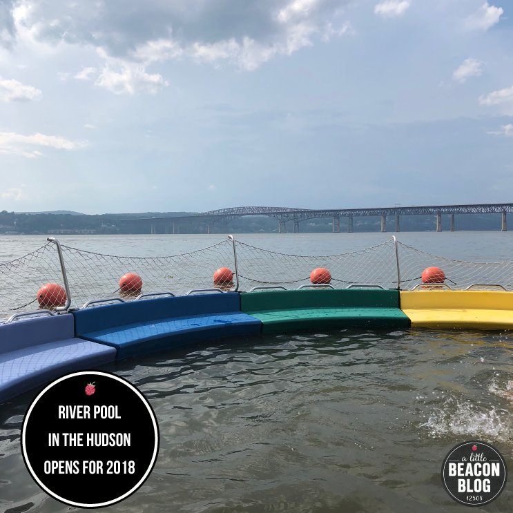 The left side of The Beacon River Pool - eye level. Photo Credit: Katie Hellmuth Martin