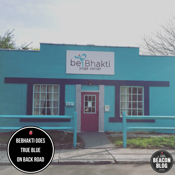 New paint job for beBhakti Yoga Center. Photo Credit: Katie Hellmuth Martin