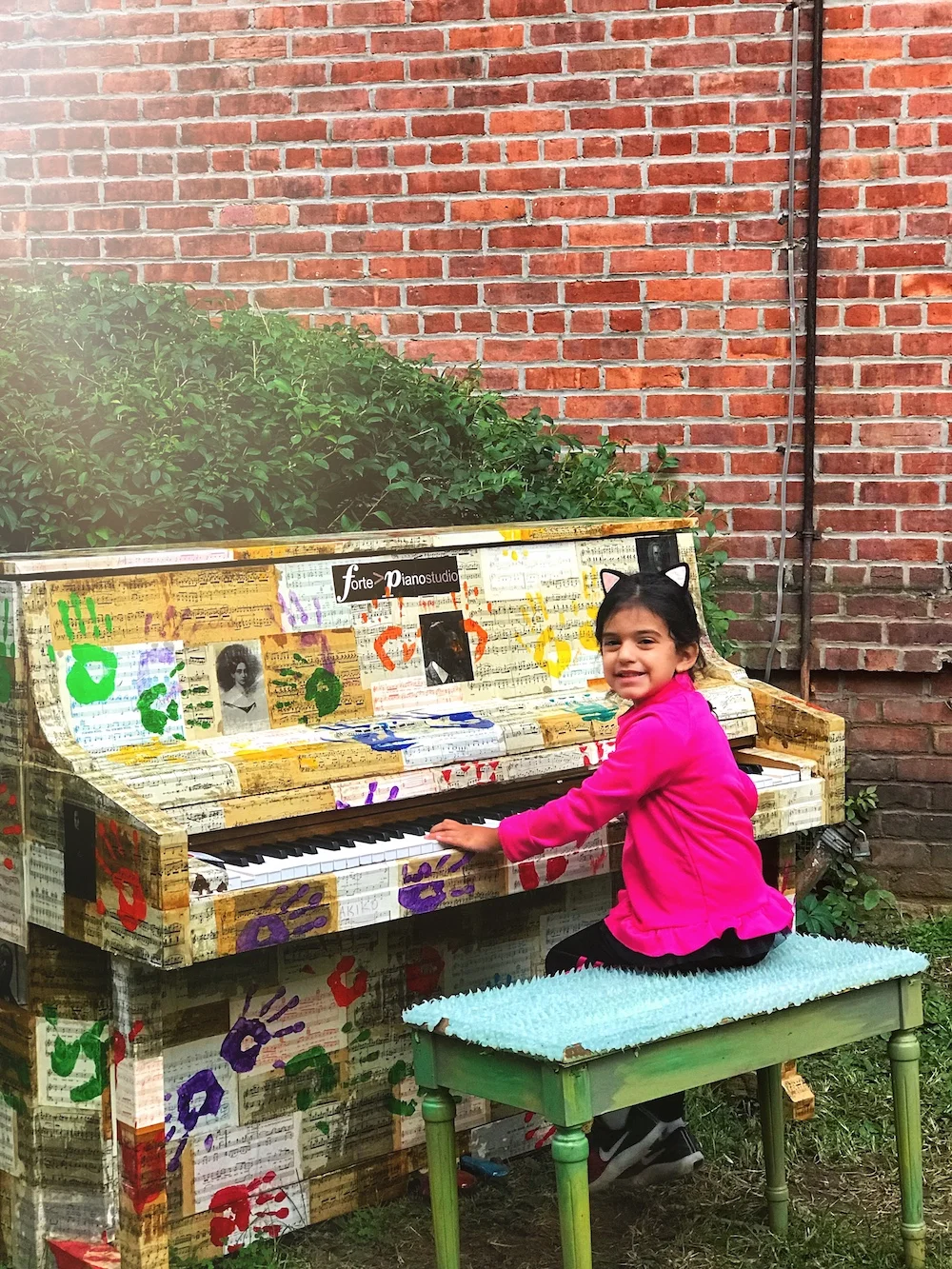 Piano at Howland Cultural Center. Photo Credit: Izdihar Dabashi