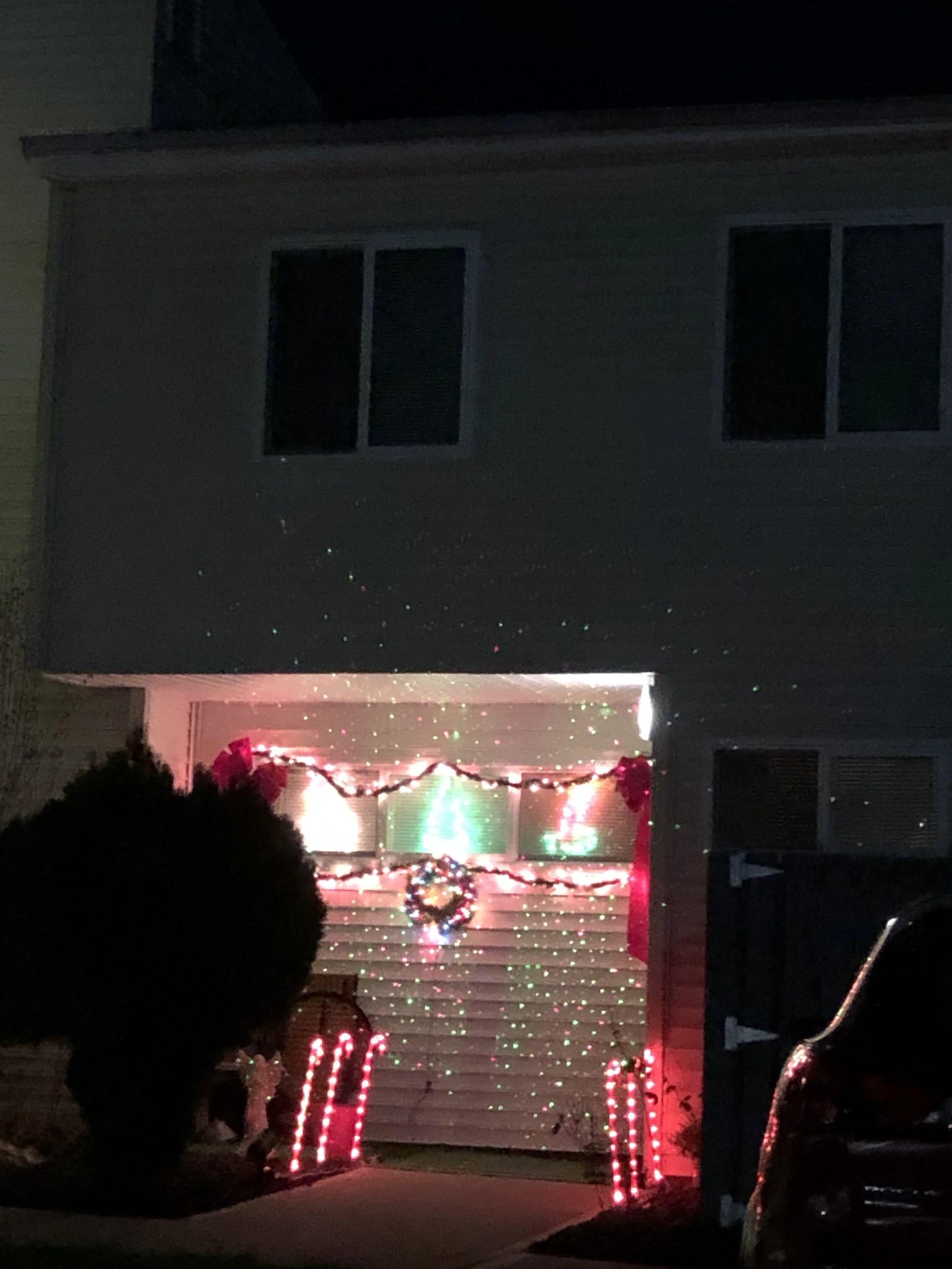 This corner of Tompkins Terrace has some serious cheer!