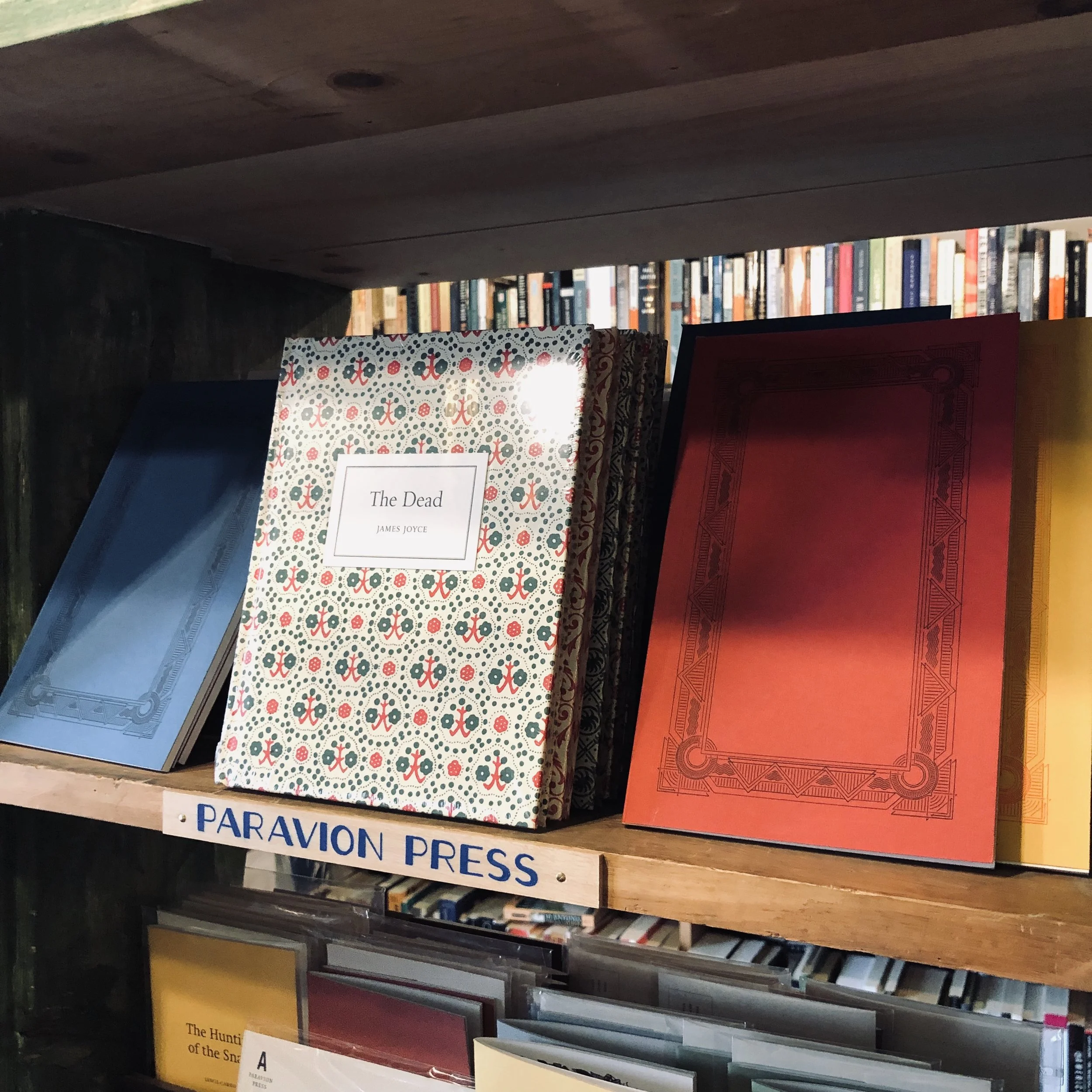 Blank but stately journals at Binnacle Books Photo Credit: Katie Hellmuth Martin
