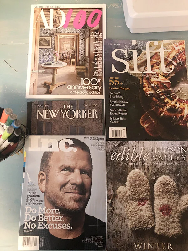 Vision Boarding With Magazines