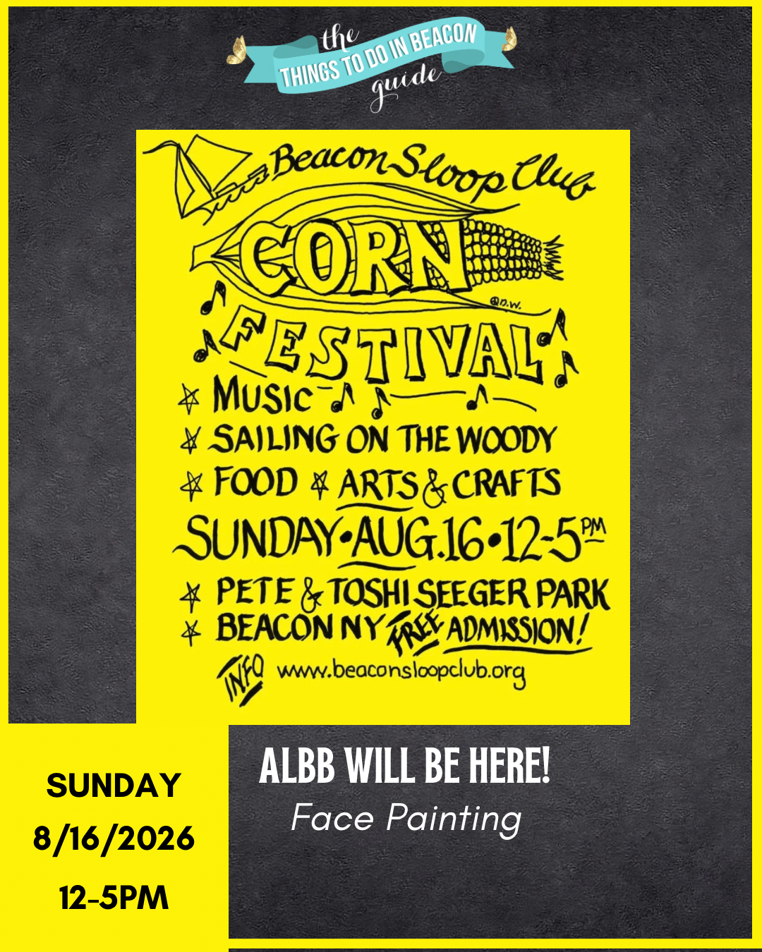 ALBB Participating In Corn Festival From Beacon Sloop Club