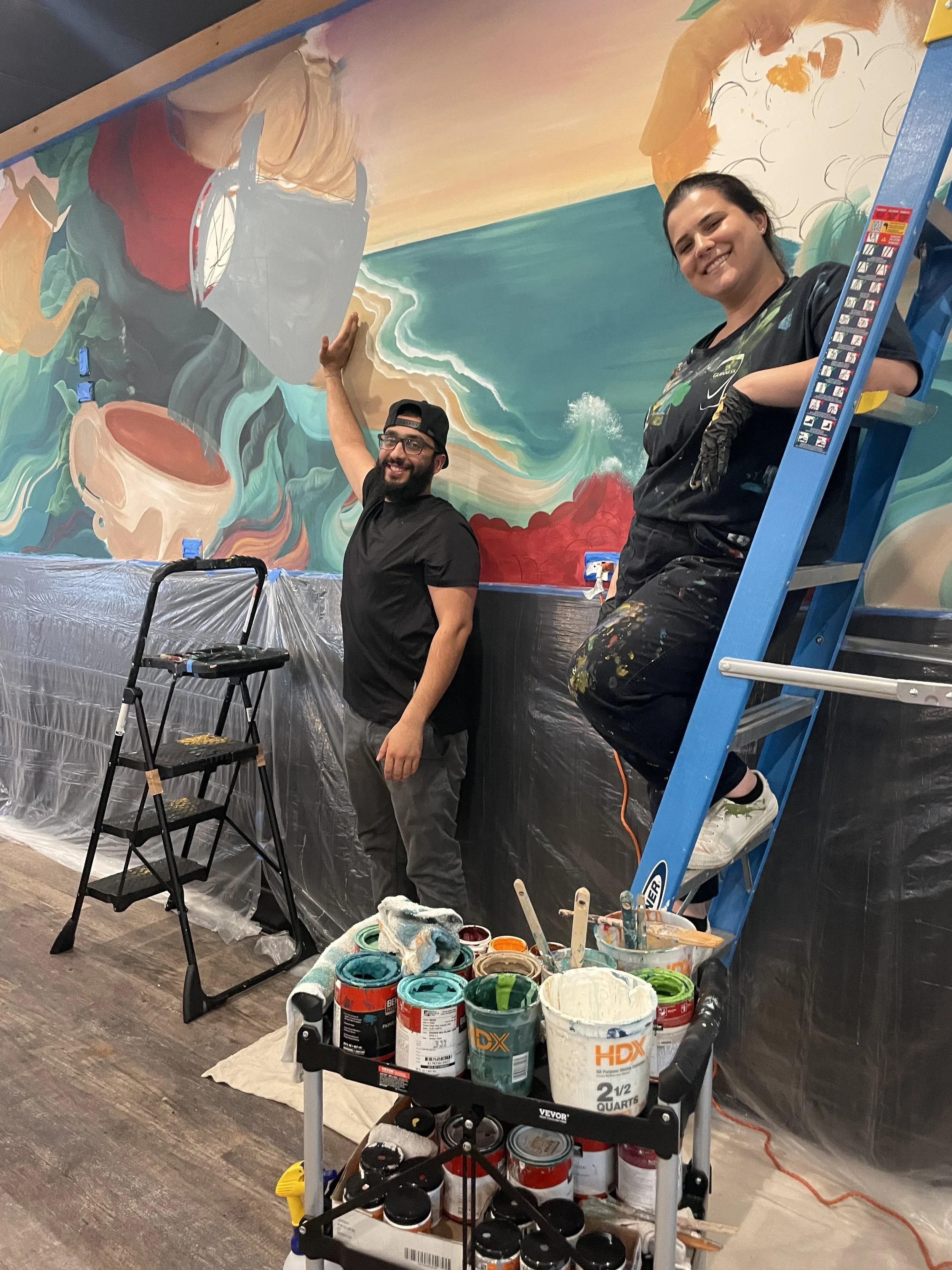 Cafe 1450 mokha mary muralist-6.JPG