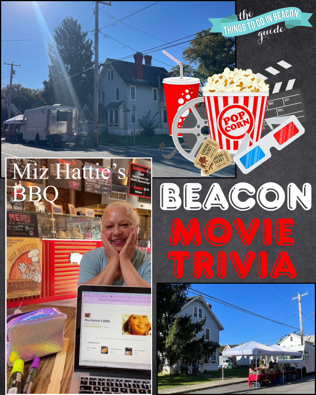 Beacon Movie Trivia: The Four Seasons Crew Camps Outside Miz Hattie's House - Queen Of Beacon BBQ