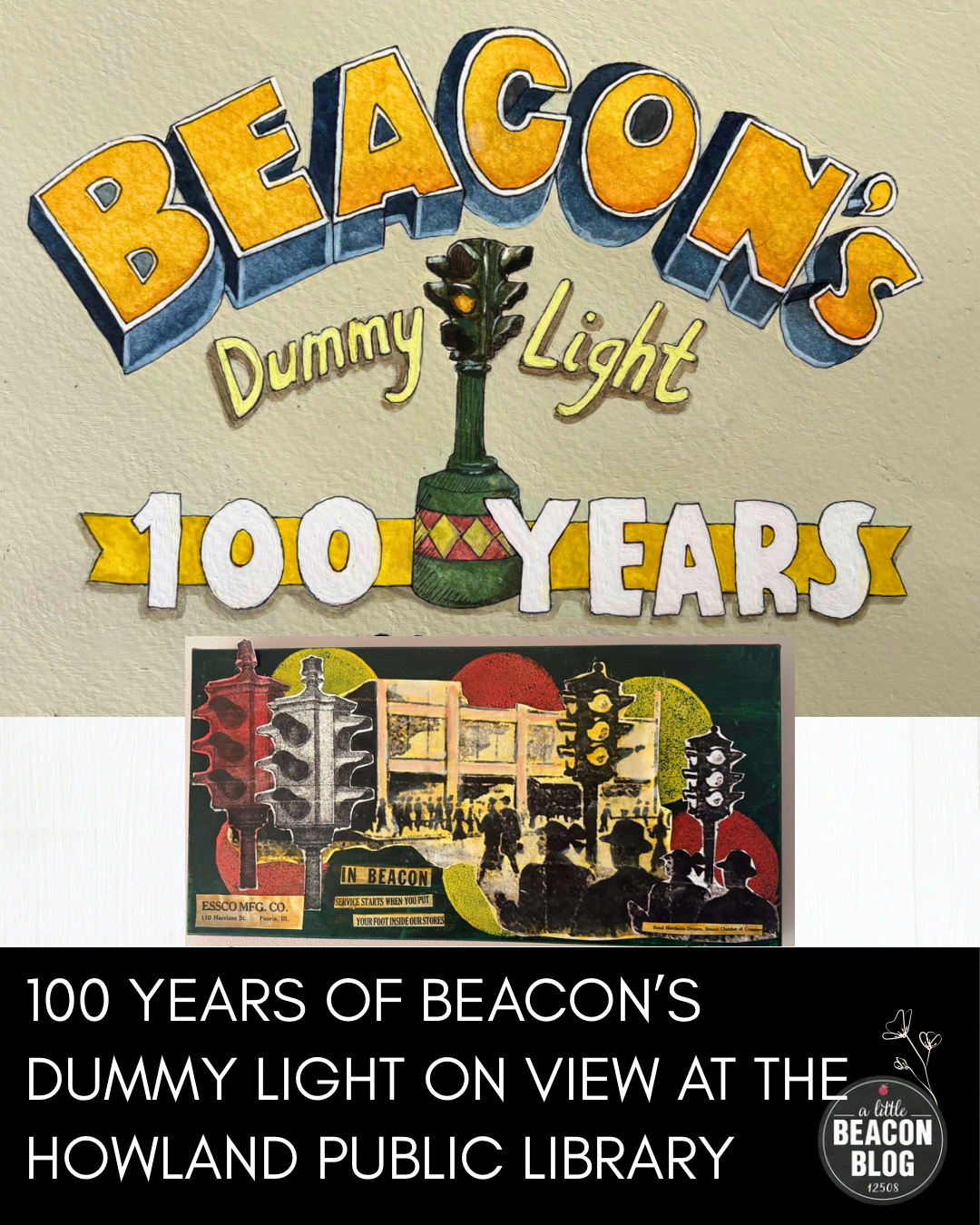 100 Years of Beacon’s Dummy Light On View At The Howland Public Library