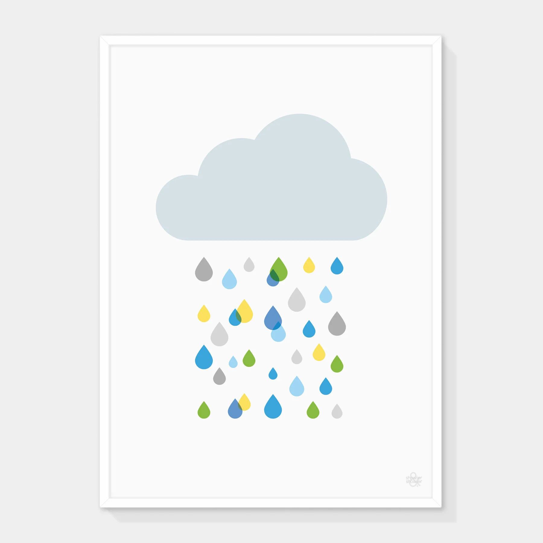 Multi-Colour-Rain-Cloud-BLUE-GREEN-Framed.jpg