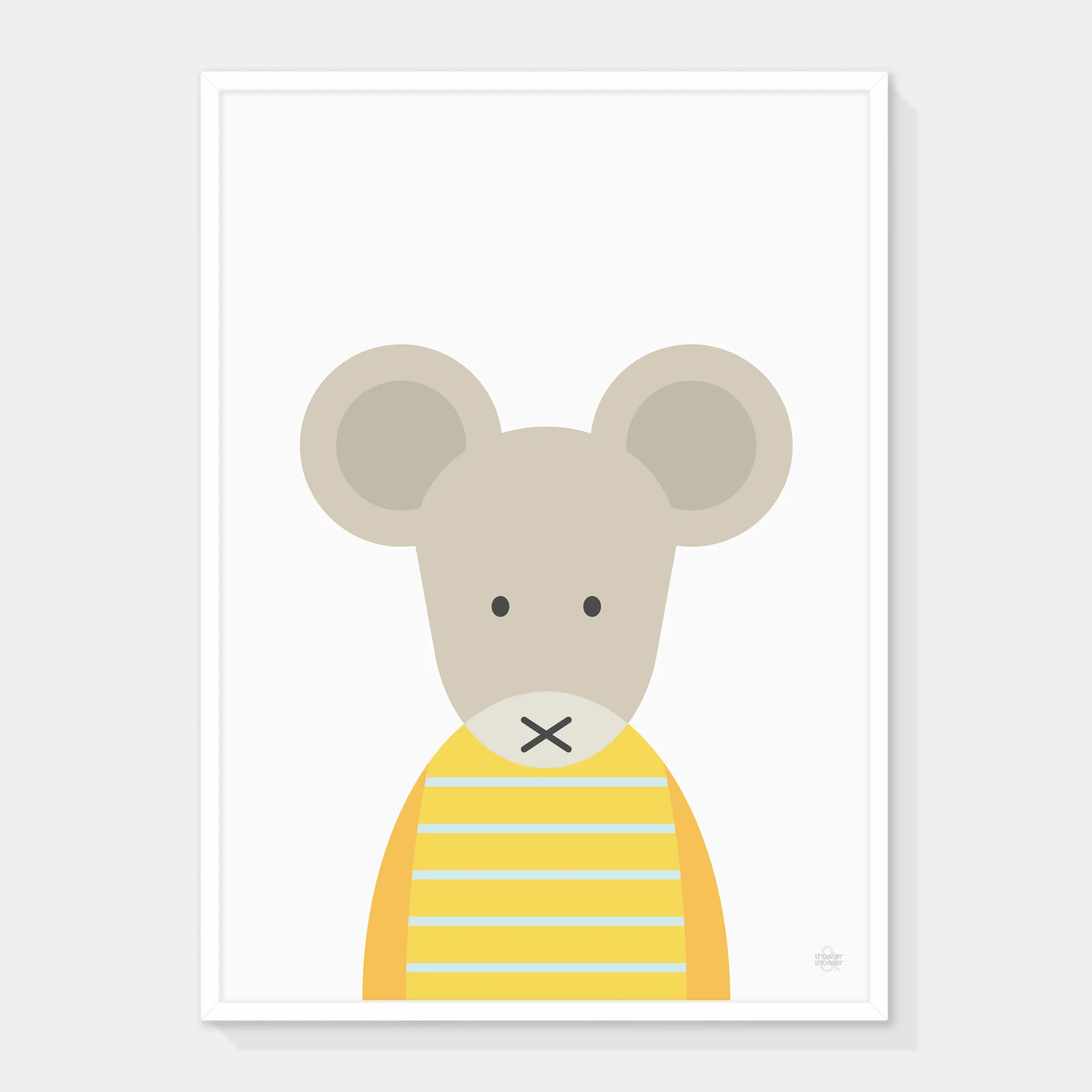 Yerllow-Striped-Mouse-Framed.jpg