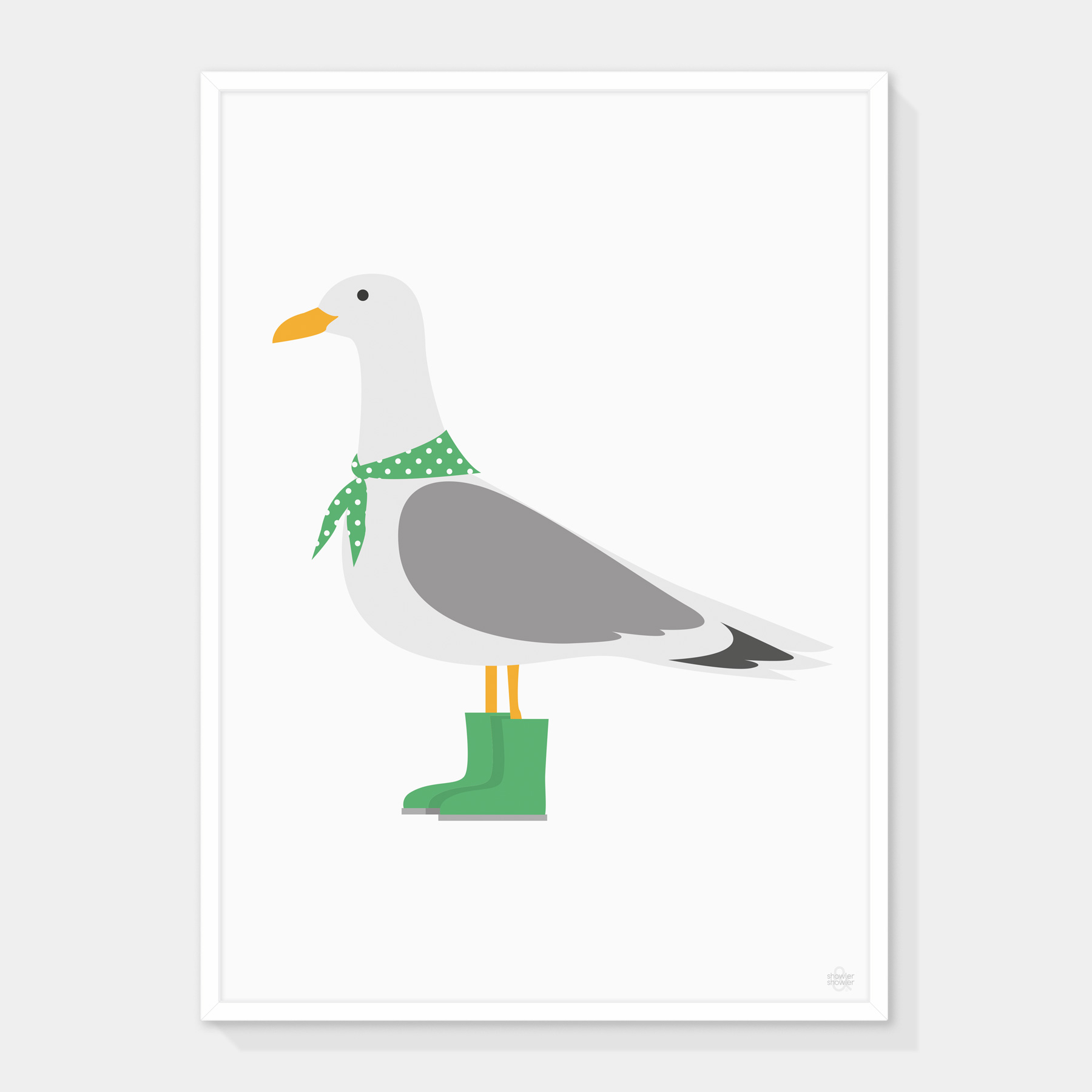 Seagull-GREEN-Framed.jpg