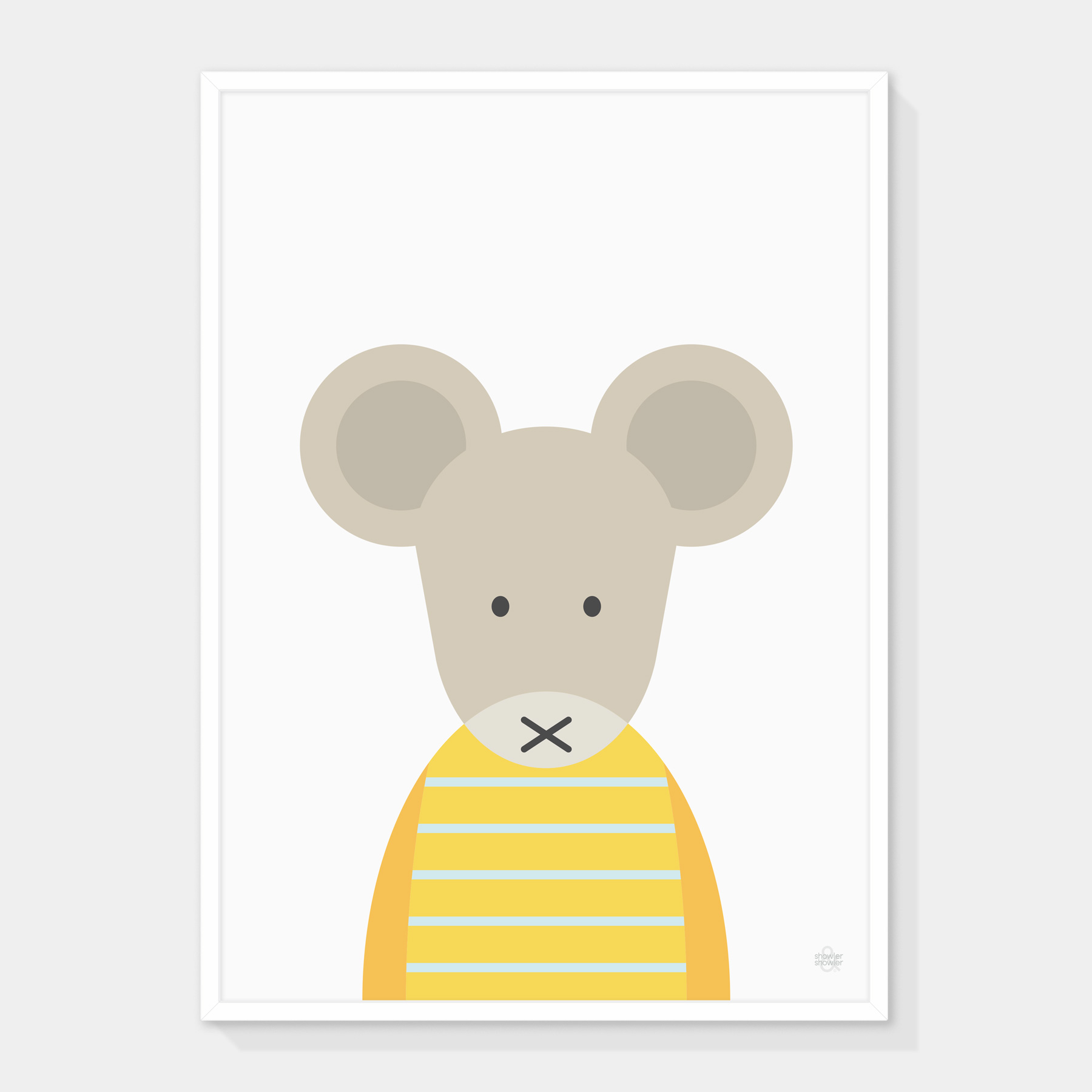 Yerllow-Striped-Mouse-Framed.jpg