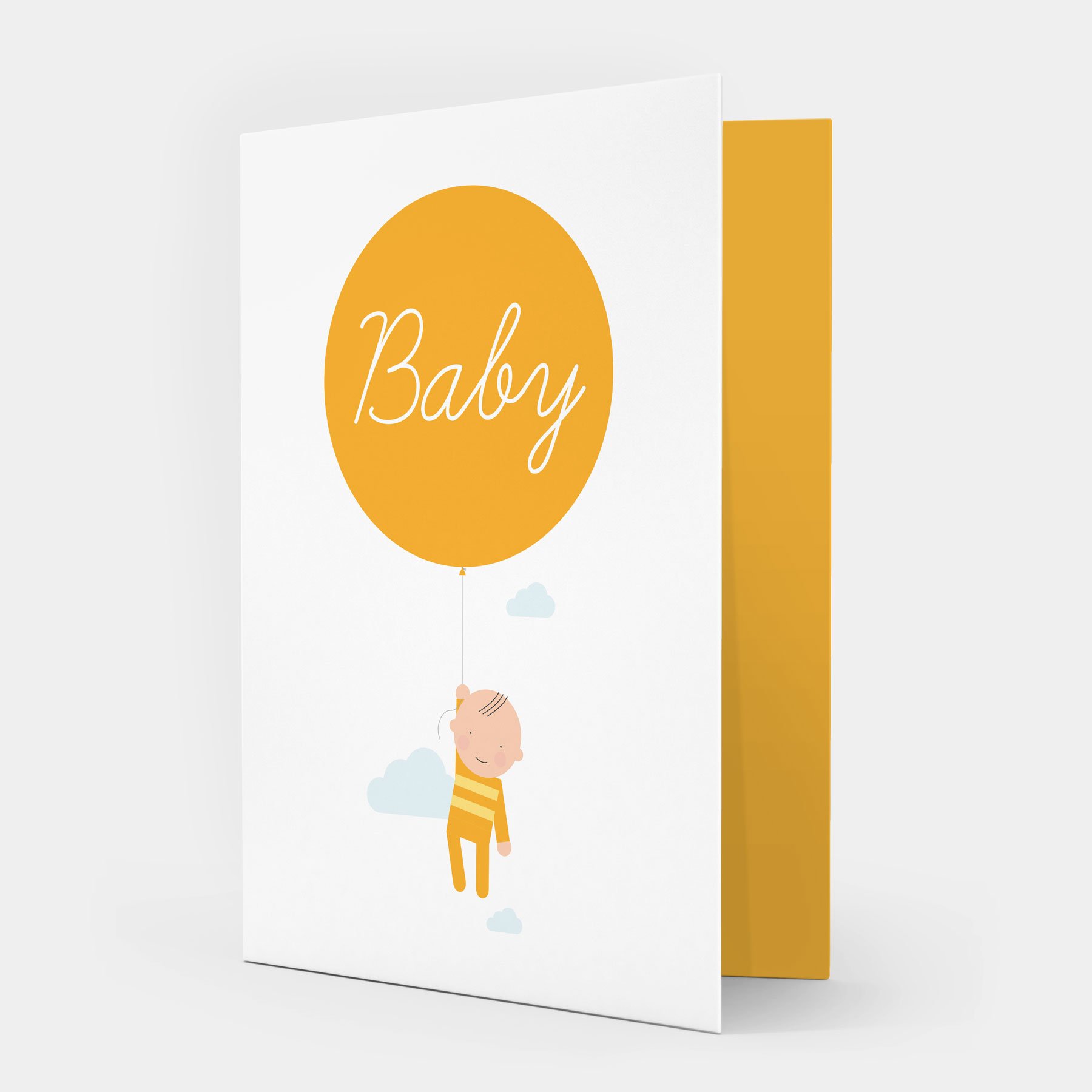 New Baby Card (Yellow)