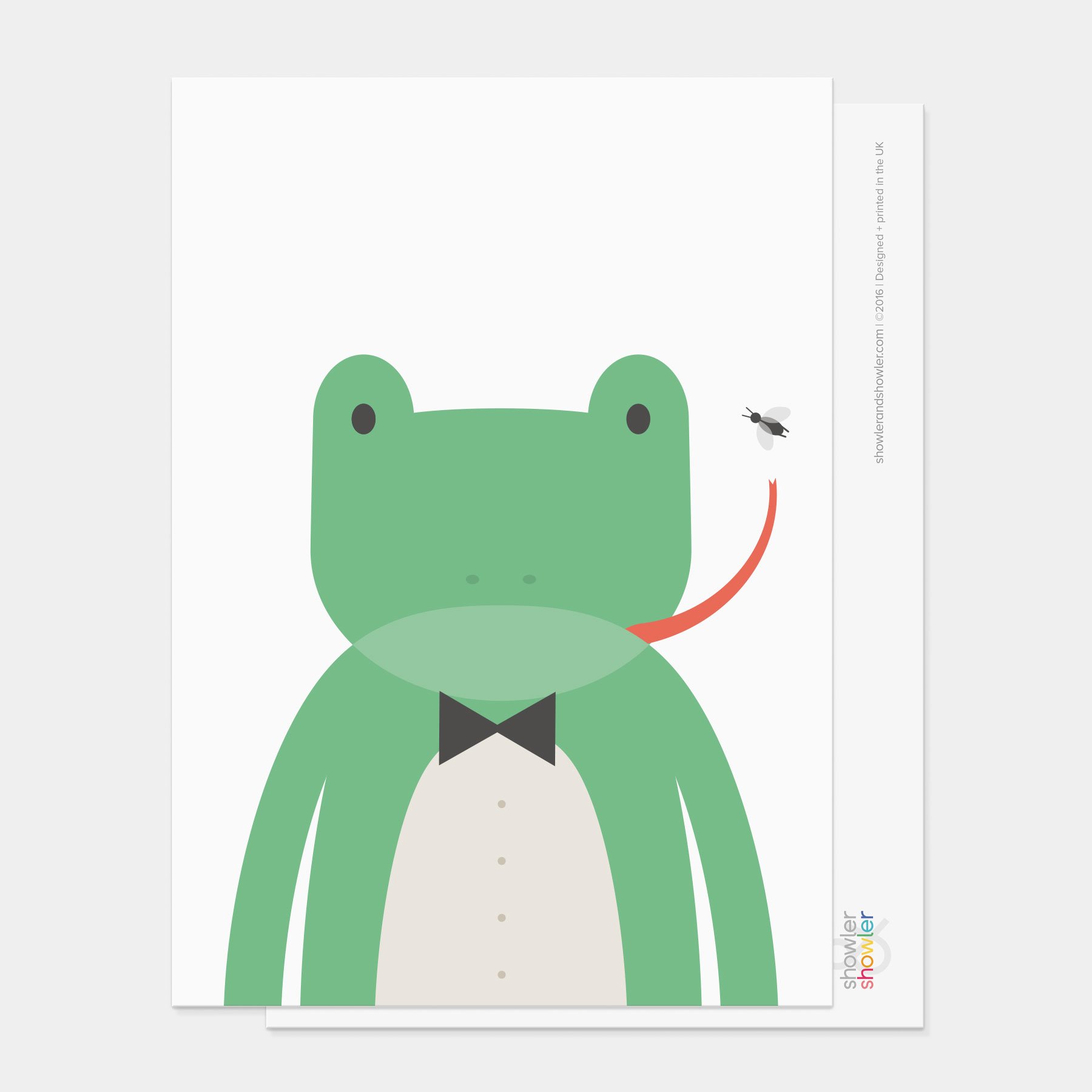 Green Frog Postcard