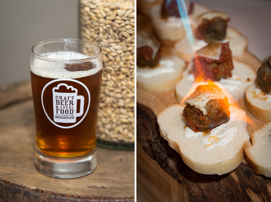 Hell Bay Brewing Co. – English Ale, distinct malty toasted flavour and medium body. Dirty Nelly's Irish Pub – Lamb Meatball Sandwich, spiced tomato sauce, yogurt, mozzarella.