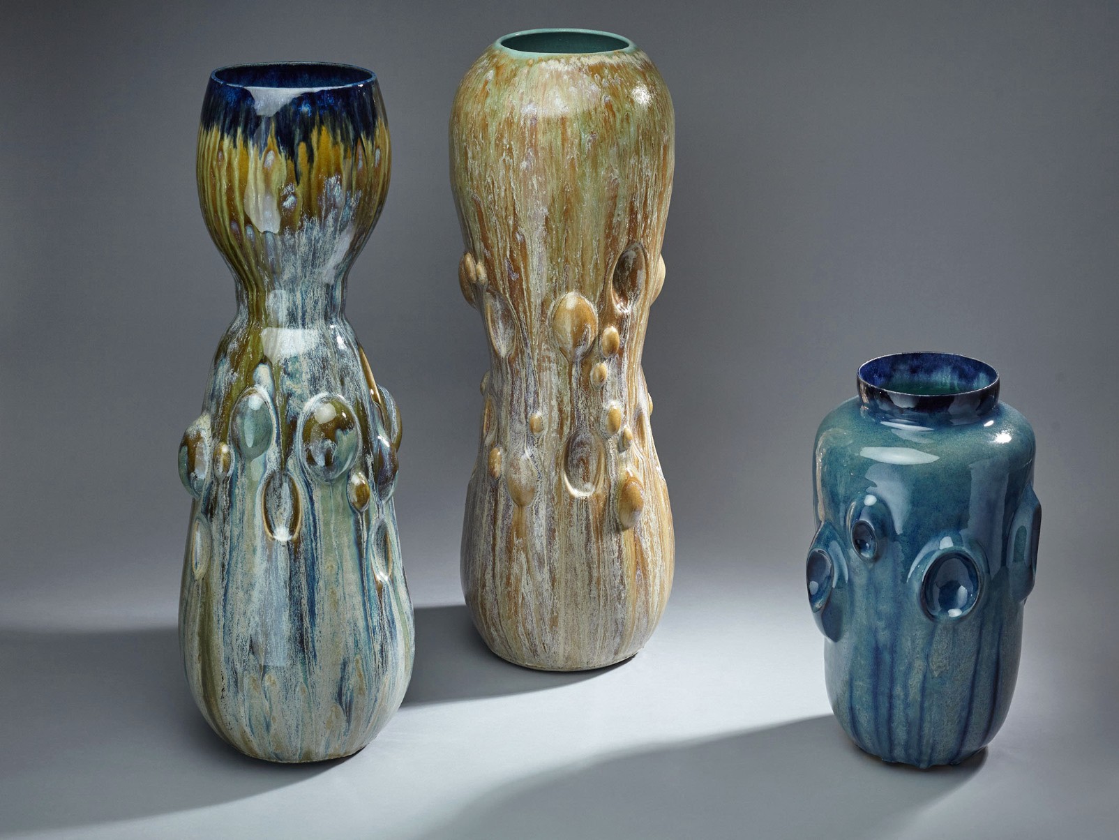 Trio of Sculptural Vases.jpg