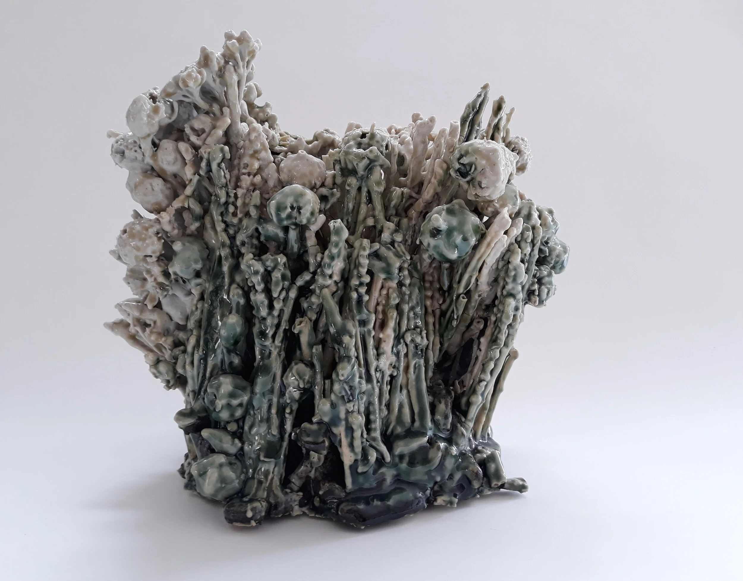Rosa Nguyen Lost Flowers Summer 2018, Glazed porcelain  and combusted vegetal matter.jpg
