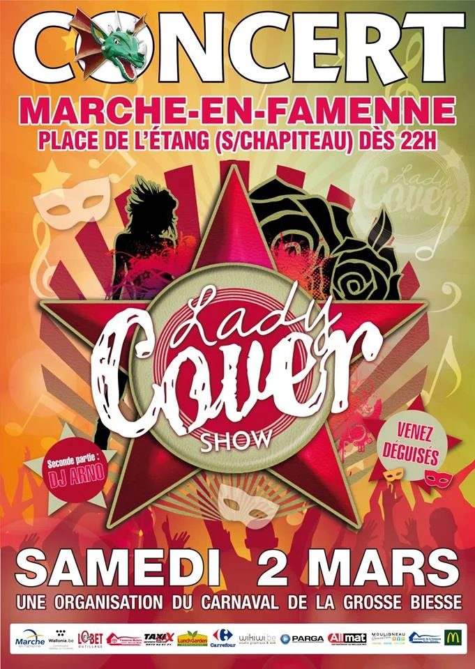 LADY COVER - CARNAVAL - MARCHE-EN-FAMENNE