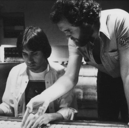  DAN AND NORBERT AT THE MIXING CONSOLE