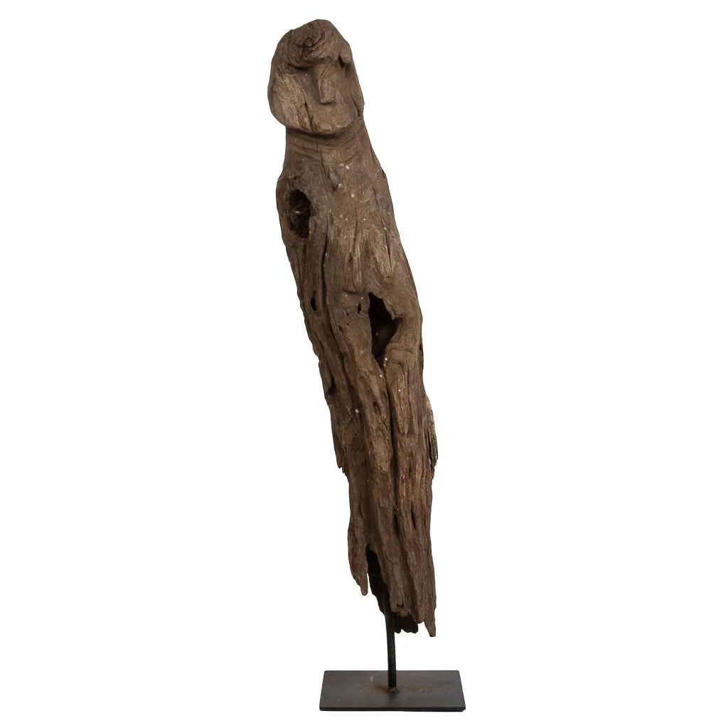 STUNNING AFRICAN CARVED WOOD FIGURE