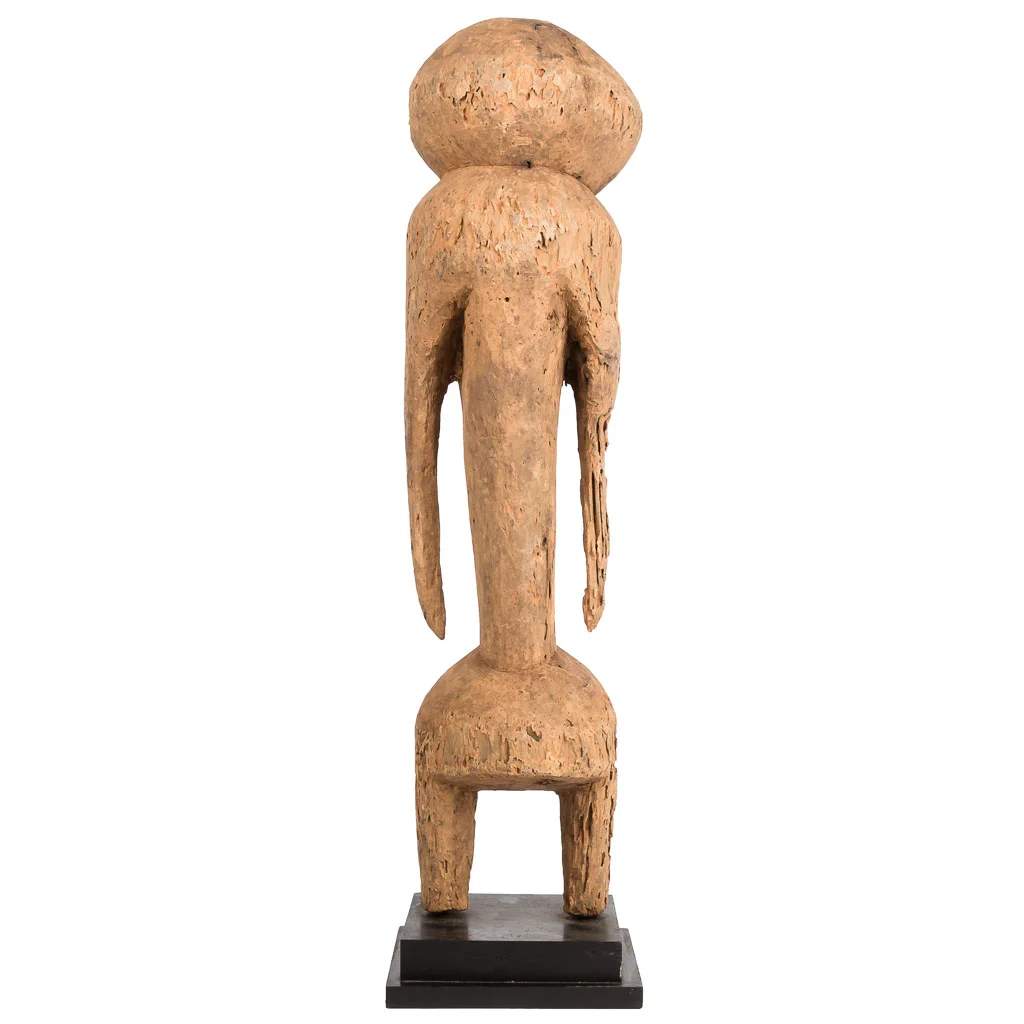 STUNNING AFRICAN CARVED WOOD MOBA TCHITCHIRI FIGURE, TOGO / GHANA 