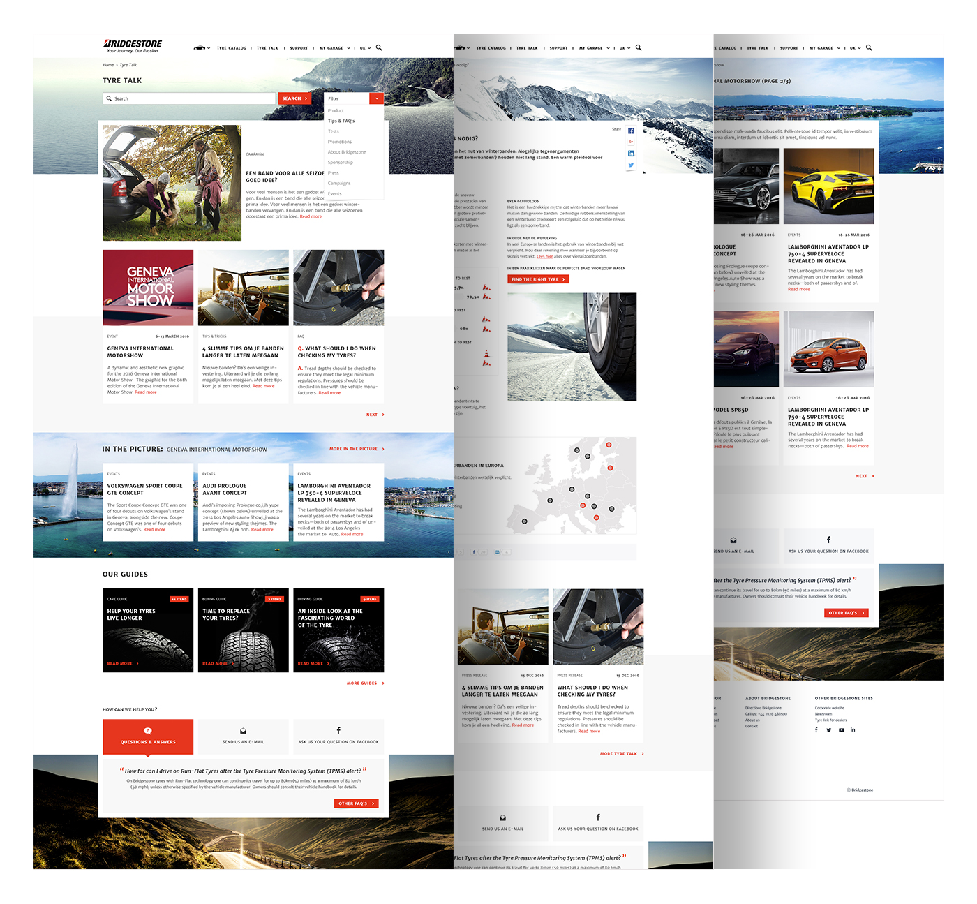Tyre Talk pages: Overview page - Article - Guide overview