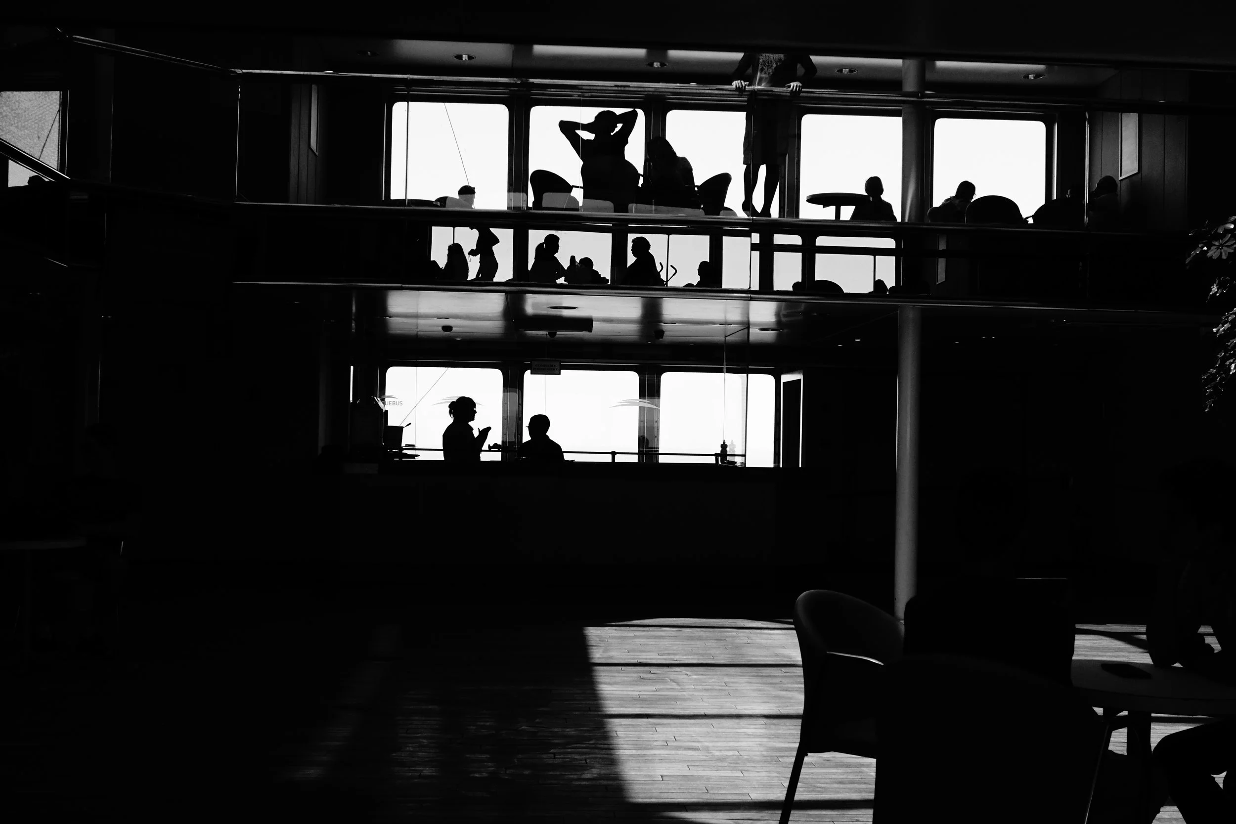 On the Ferry, Uruguay, 2016.