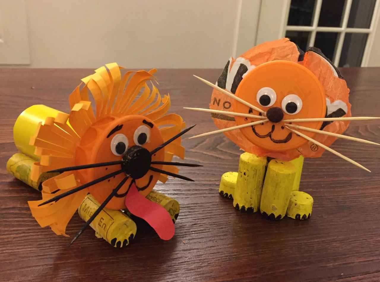 Class 9: Lions Redux I’m back! Now with 11 orange juice lids and ready to roar!