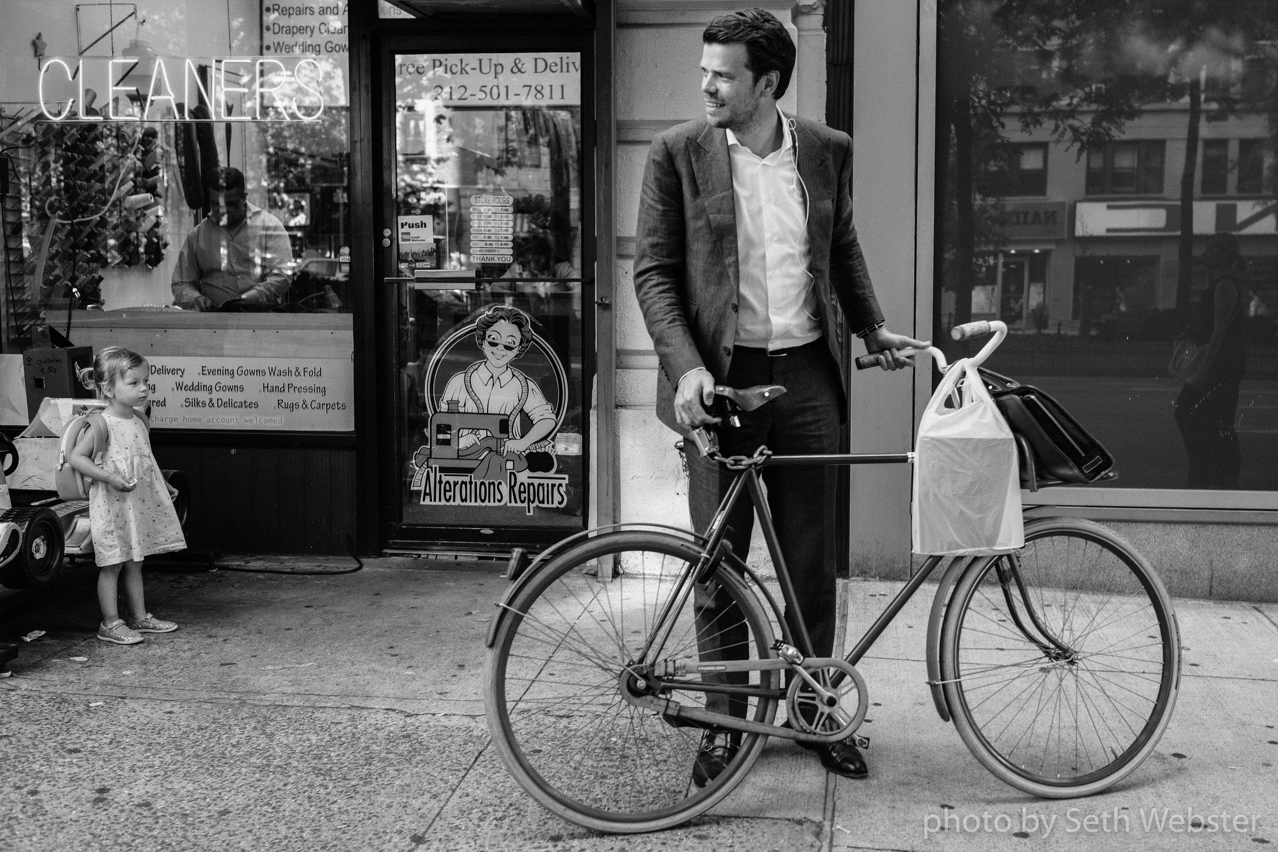 Family Errand, New York, Upper West Side.