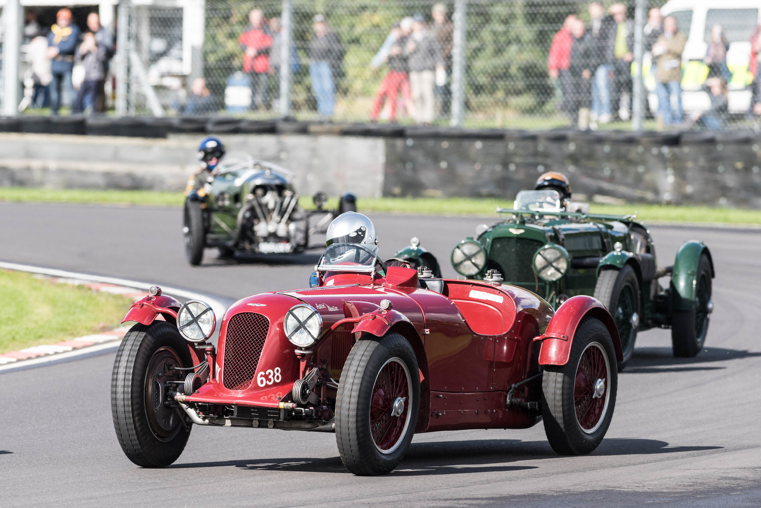 Gillies leads Diffey - Astons Monoposto followed by Ulster - an Edwards in the Morgan Supersports: Peter McFadyen