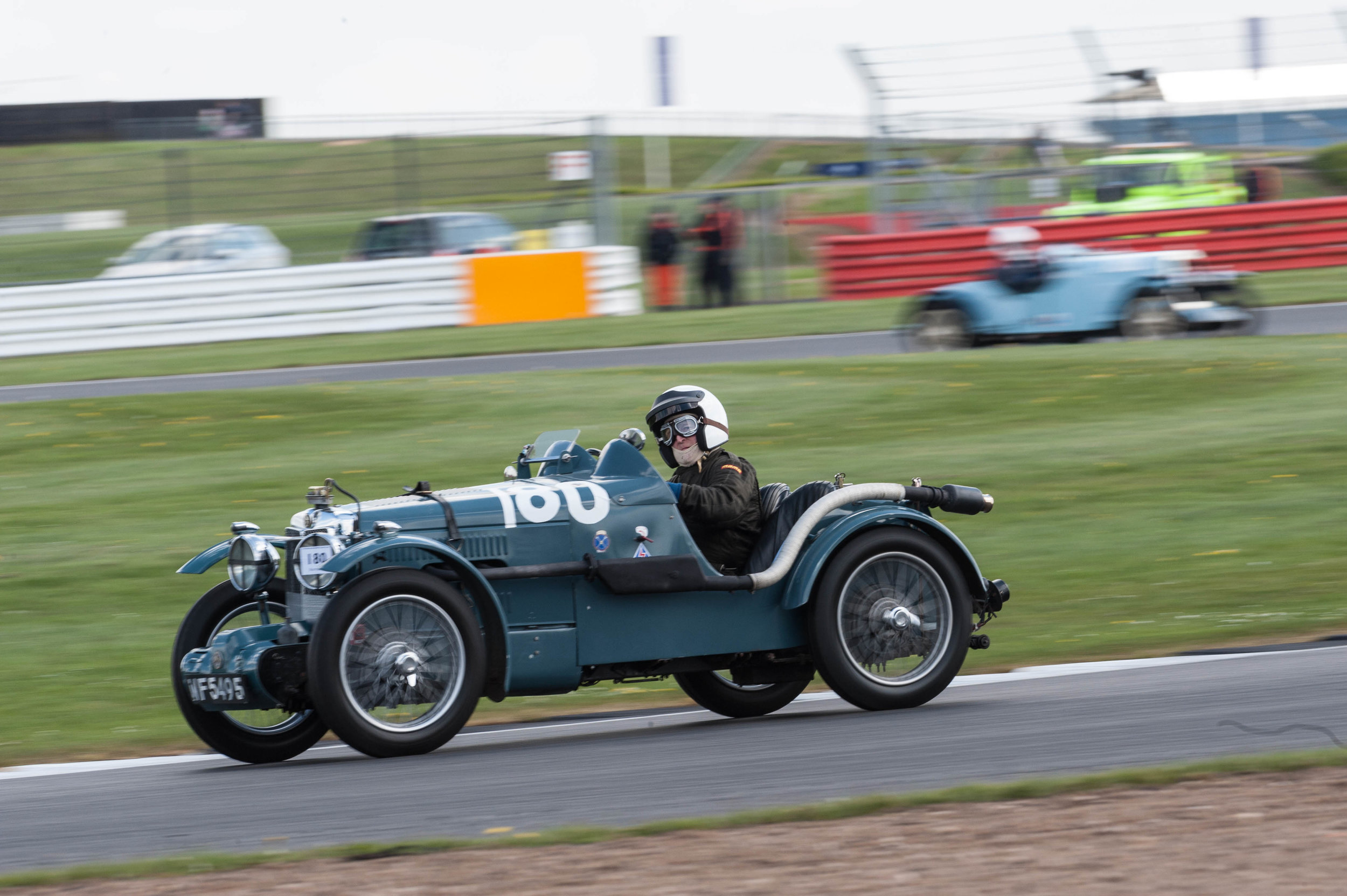 Fred Boothby had time to smile for the camera: Peter Mcfadyen