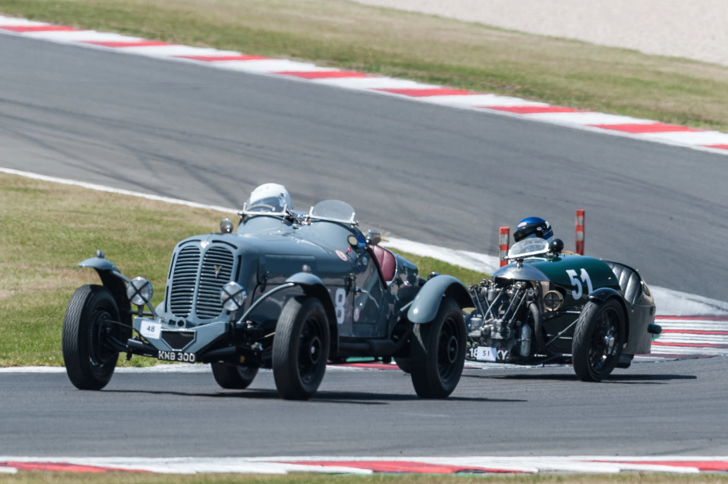 Brett and Edwards in their finishing positions, fifth and sixth: Peter McFadyen