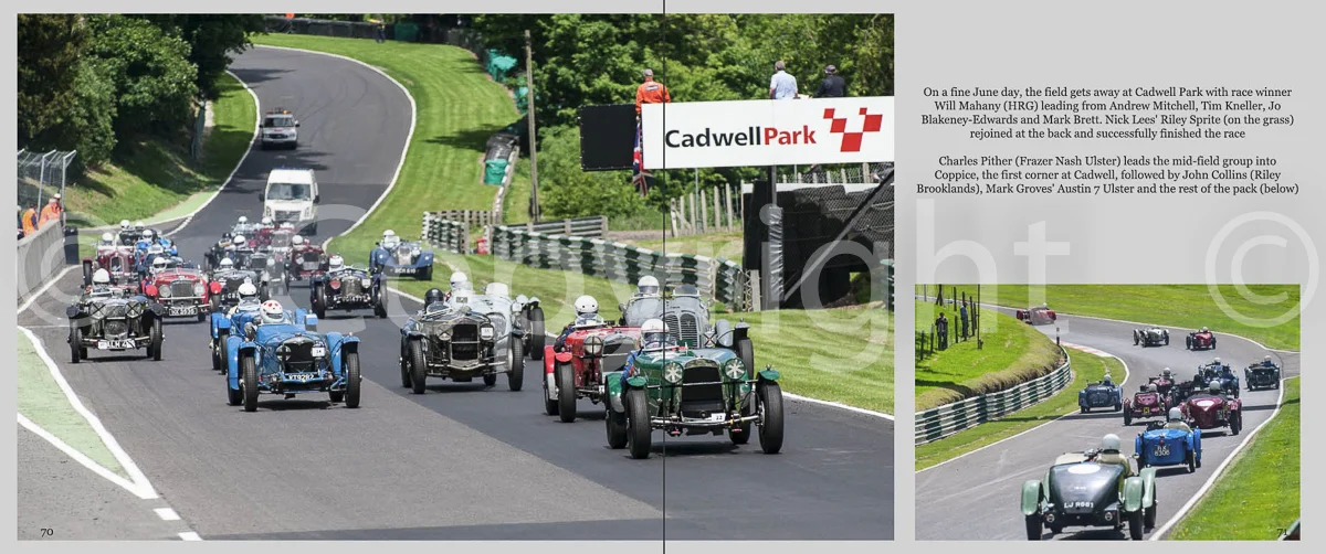 Sample page from Cadwell Park