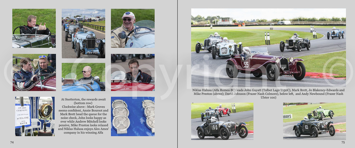 The combatants and their cars