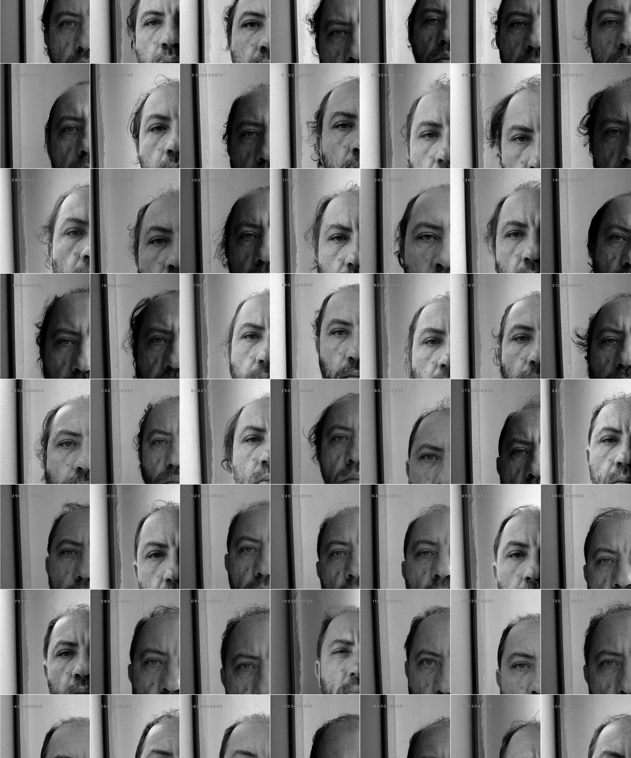 Part documentation from the DAILY PORTRAIT series