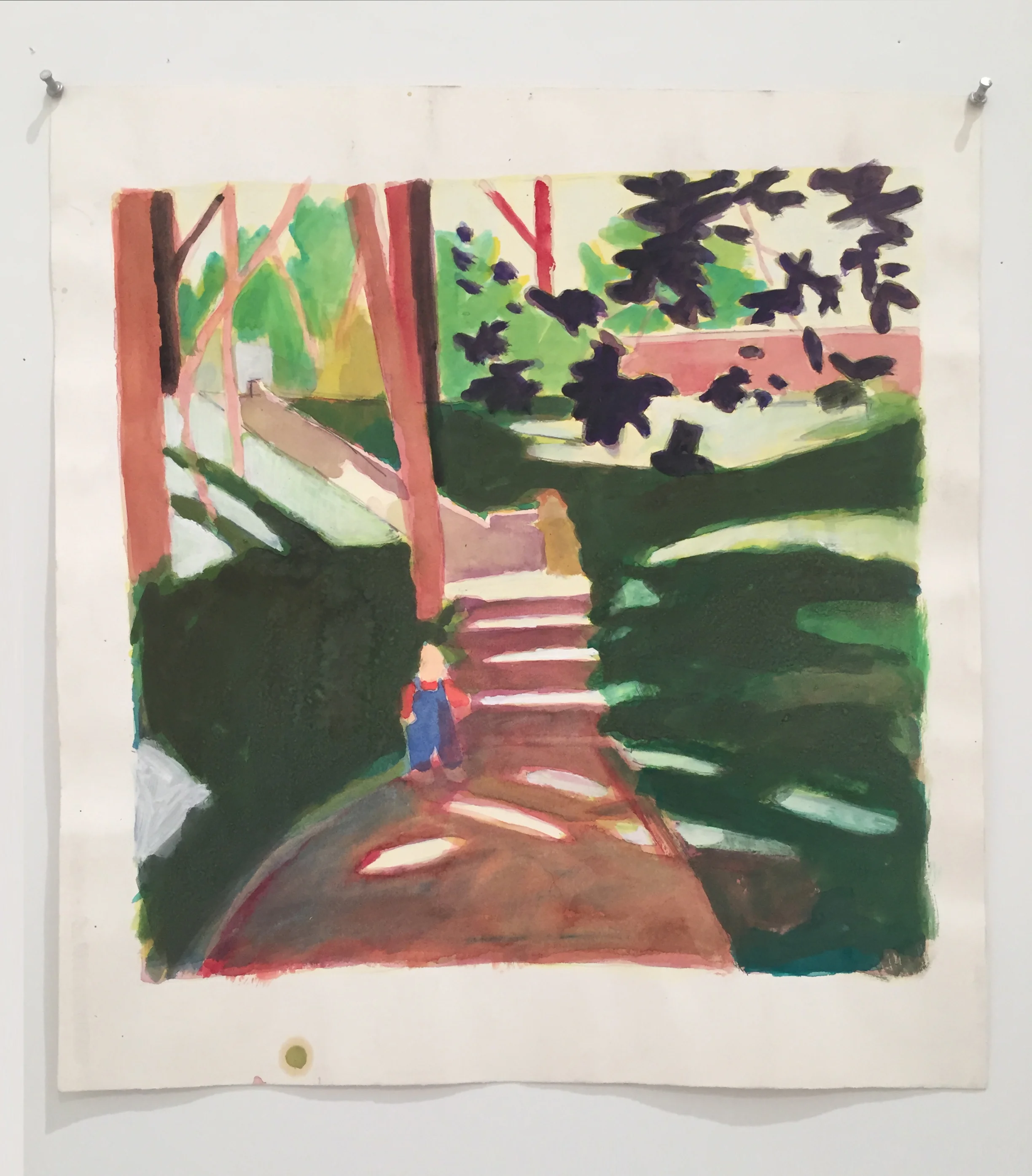 TURTLE CREEK WITH CHILD 21X20