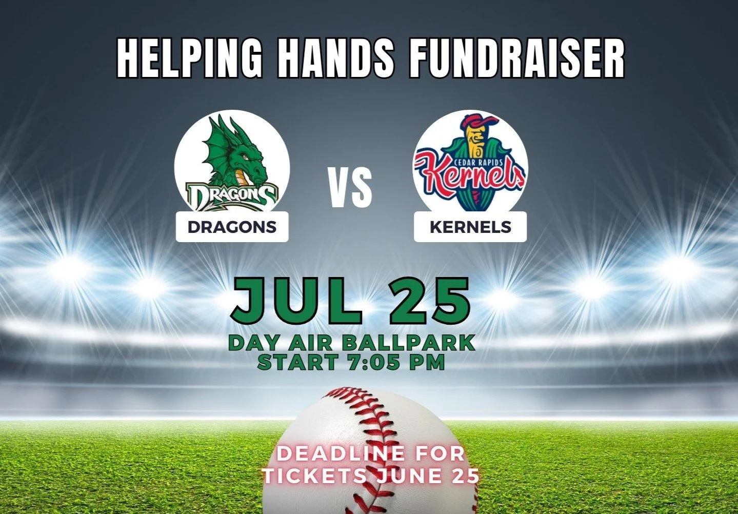 Dayton Dragons Fundraiser Game
