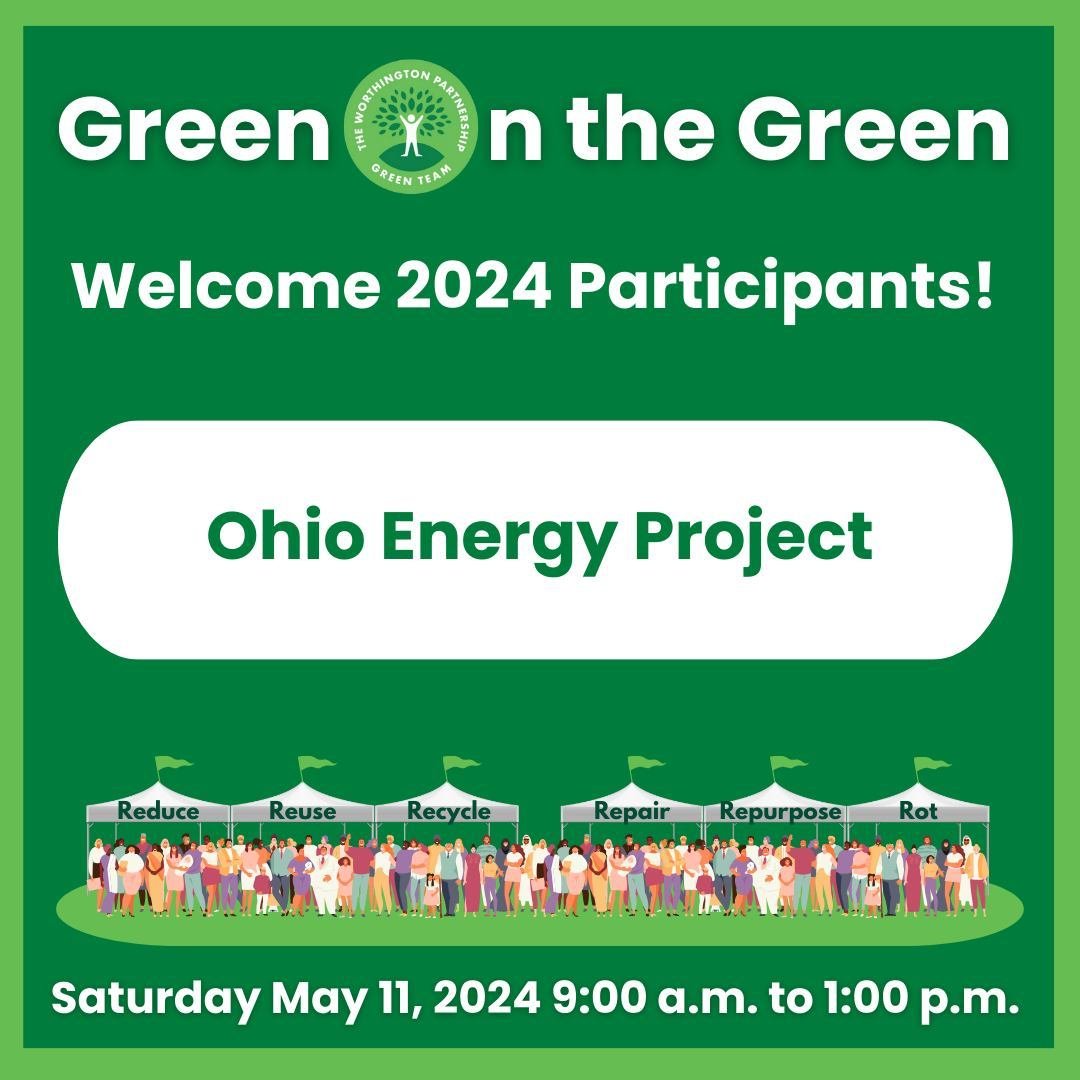 Welcome Green on the Green 2024 participant
@ohioenergyproject
Ohio Energy Project (OEP) is a 501(c)(3) nonprofit organization serving students, teachers, and communities in all things energy education. Through STEM-based, standards-designed programs