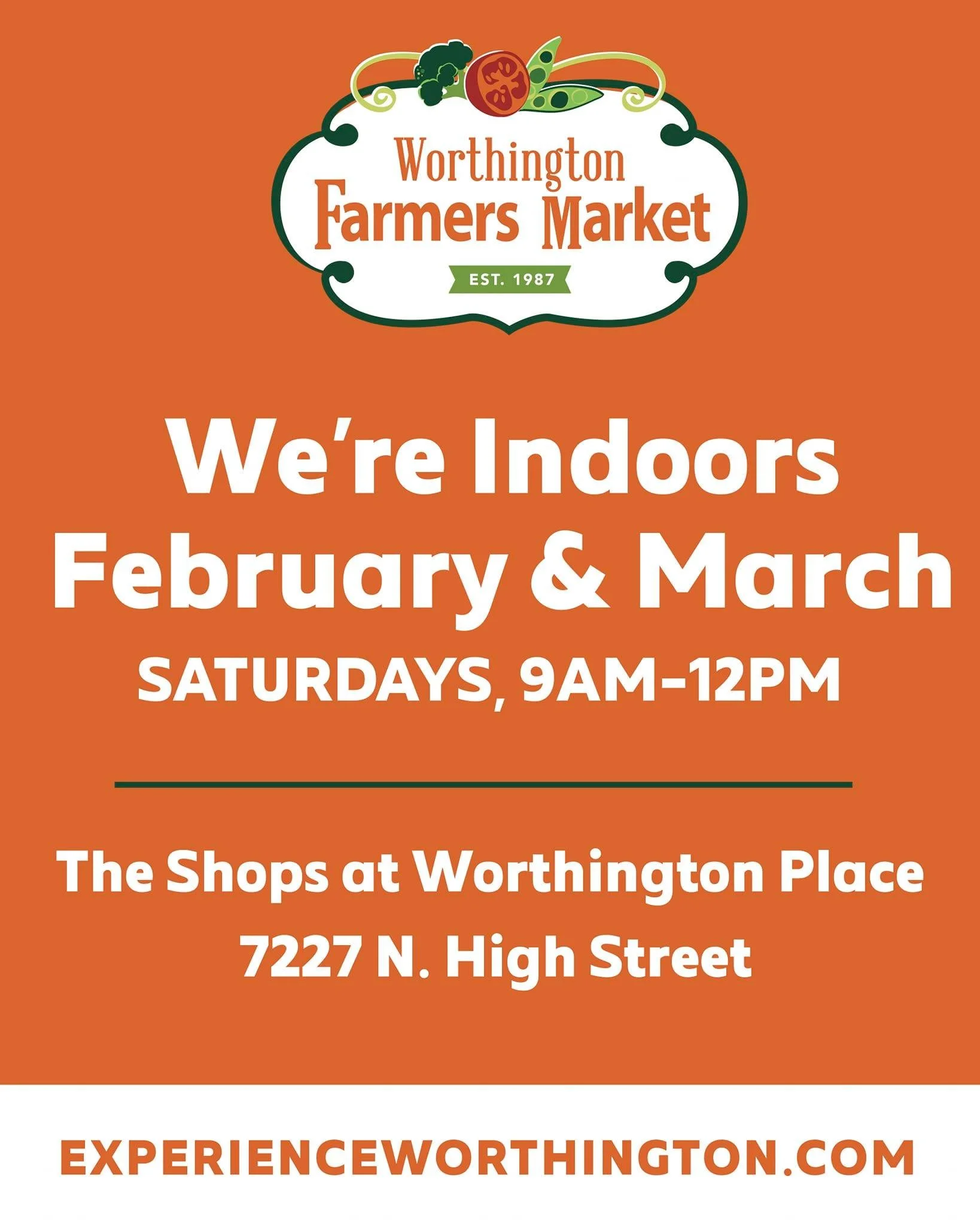 The Worthington Farmers Market Moves Indoors to the Mall — Experience