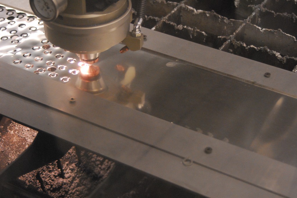 Nickel Shim is laser cut at Diamond Metal Products.